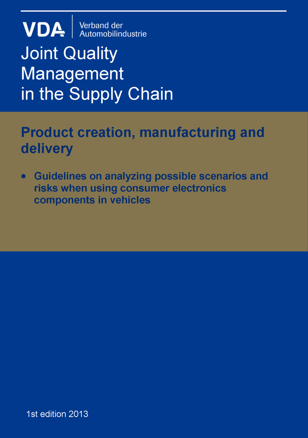 VDA Automotive SPICE Guidelines