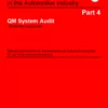 VDA 6 Part 4 - 3rd Edition 2017 QM System Audit Production Equipment