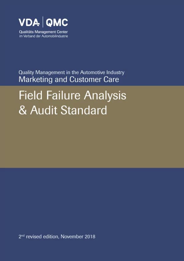 VDA - Field Failure Analysis