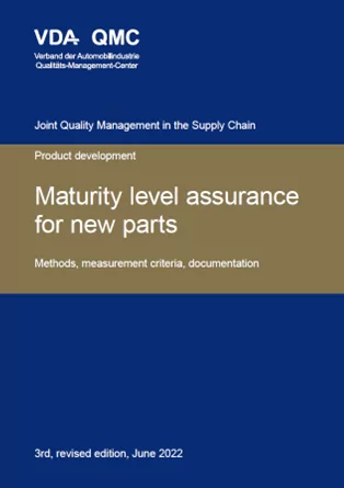 VDA - Product Development- Maturity Level Assurance for New Parts