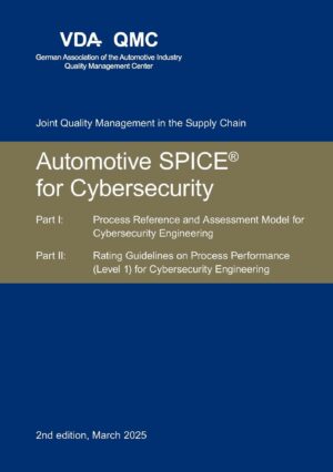 Automotive SPICE for Cybersecurity 2nd Edit. 2025