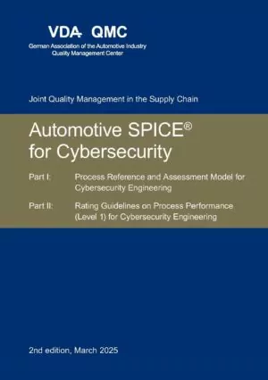 Automotive SPICE for Cybersecurity 2nd Edit. 2025