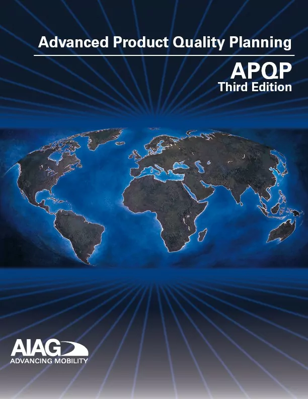 Advanced Product Quality Planning - APQP 3rd Edition - Image 2