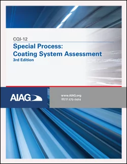 Special Process: Coating System Assessment CQI-12-3