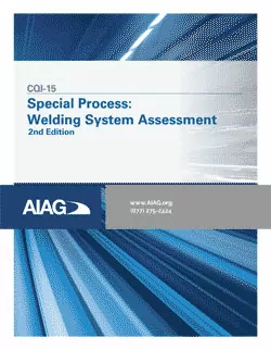CQI-15-2 Special Process: Welding System Assessment : 2nd Edition