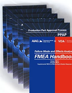 Core Tools 7 Book Bundle (APQP, CP,  PPAP, FMEA, MSA, SPC and AIAG/VDA FMEA in English)