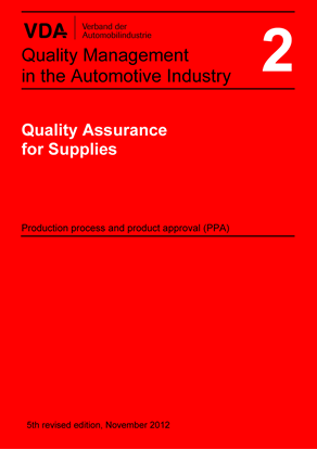 VDA - Volume 2: Quality Assurance for Supplies