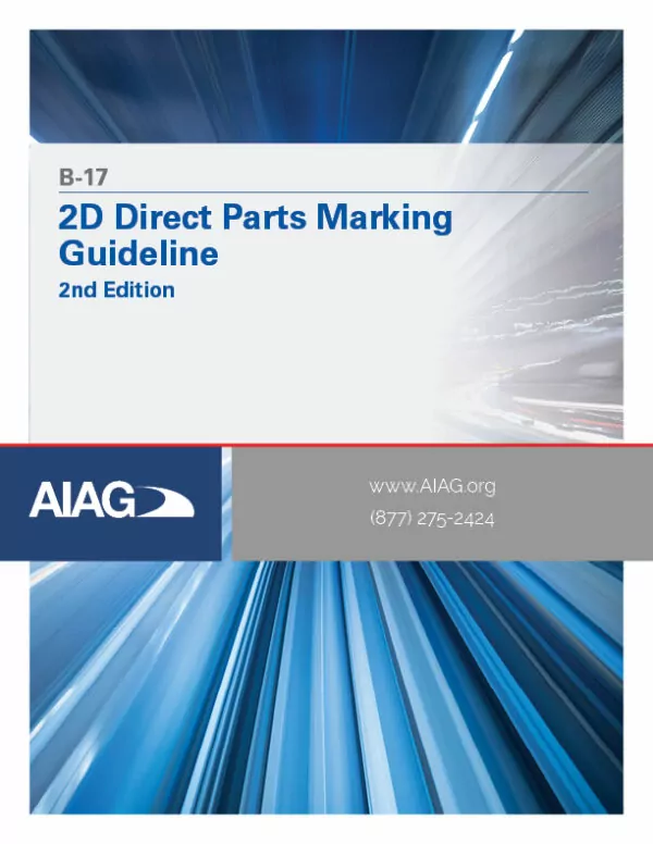 B-17 2D Direct Parts Marking Guideline