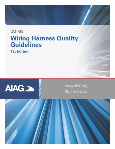 CQI-35 Wiring Harness Quality Guidelines